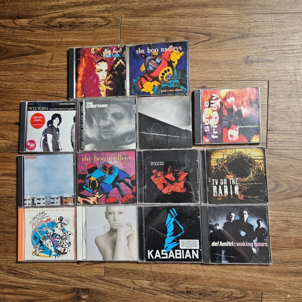 Lot of 14 Indie Alt Rock CDs Annie Lennox Kasabian Tegan & Sara TV On The Radio